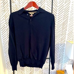Men’s large Burberry navy sweater